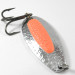   Blue Fox Pixee UV, 3/4oz Hammered Nickel / Orange fishing spoon #3331