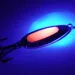   Blue Fox Pixee UV, 3/4oz Hammered Nickel / Orange fishing spoon #3336