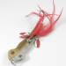 Vintage   Herter's Wobbling Jig, 1/2oz Nickel / Gold fishing spoon #3340