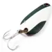 Vintage   Nebco Tor-P-Do, 1/4oz Green / White / Nickel fishing spoon #3343