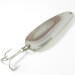 Vintage  Eppinger Dardevle, 1oz Ivory / Nickel fishing spoon #3344