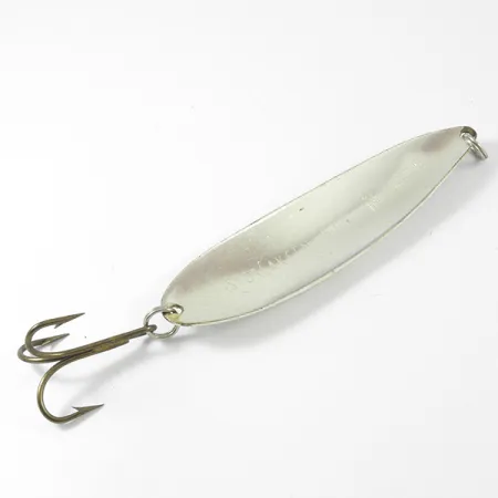 Vintage Sølvkroken Storlaksen ​, 1/2oz Silver fishing spoon #3354