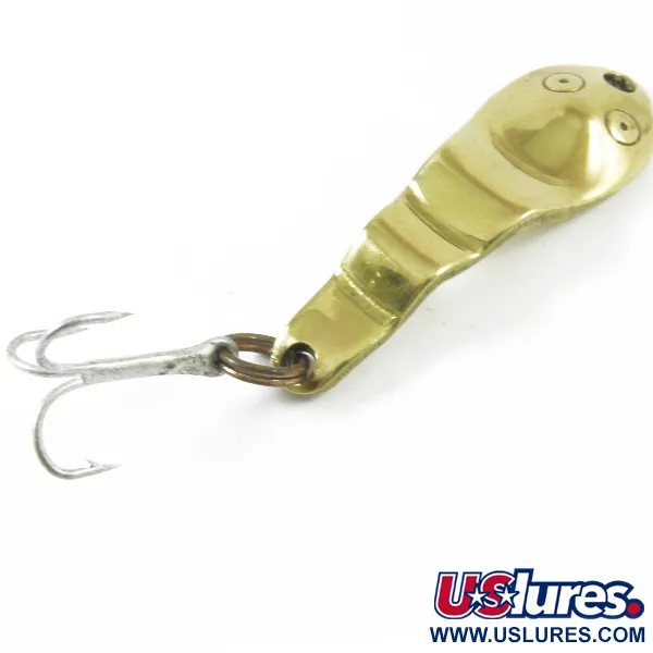 Vintage  Other Thommen Ripple Scooter, 3/16oz Gold fishing spoon #3363