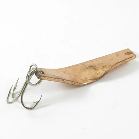 Vintage Z-RAY Lures Z-Ray, 1/8oz Copper fishing spoon #3366