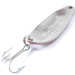 Vintage  Seneca Little Cleo, 1/4oz Red / White / Nickel fishing spoon #3369