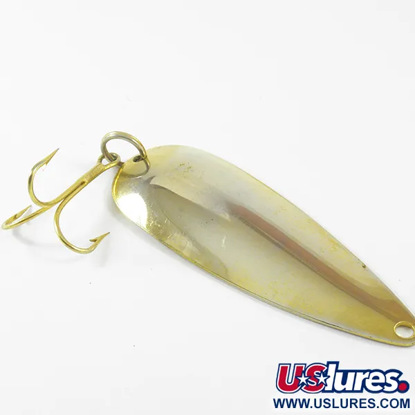 Vintage  Marathon Bait Company Marathon, 3/5oz Gold fishing spoon #3377