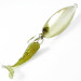 Vintage  Big Fish Tackle Weedless Big Fish, 1/4oz Gold fishing spoon #3385