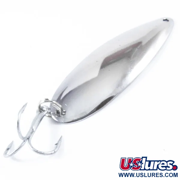 Vintage   Johnson Sprite, 1/3oz Nickel fishing spoon #3387