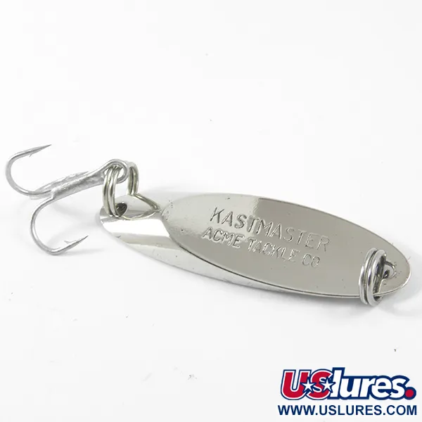 Vintage Acme Kastmaster, 1/4oz Nickel fishing spoon #3396