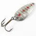 Vintage   Thomas Cyclone, 1/8oz Silver / Red fishing spoon #3404