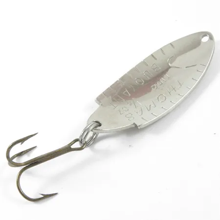 Vintage Thomas Buoyant, 1/4oz Rainbow Trout fishing spoon #3405