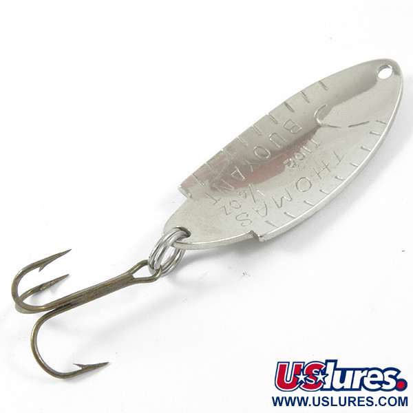 Vintage   Thomas Buoyant, 1/4oz Rainbow Trout fishing spoon #3405