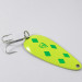 Vintage  Eppinger Dardevle Imp 3407, 2/5oz Yellow / Green / Nickel fishing spoon #3407