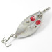 Vintage  Hofschneider Red Eye Junior, 2/5oz Nickel / Red Eyes fishing spoon #3410
