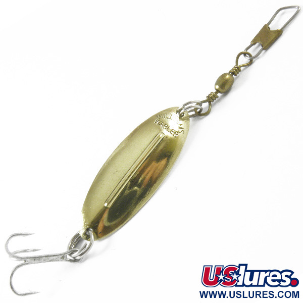 Vintage   Williams Wabler W20, 3/32oz Gold fishing spoon #3411