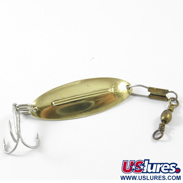 Vintage   Williams Wabler W20, 3/32oz Gold fishing spoon #3416