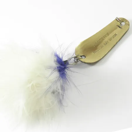 Vintage Herter's Hudson bay spoon, 1/4oz Gold fishing spoon #3427