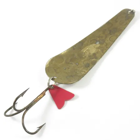 Vintage EGB , 1/3oz Silver / Brass (Silver Plated) fishing spoon #3429