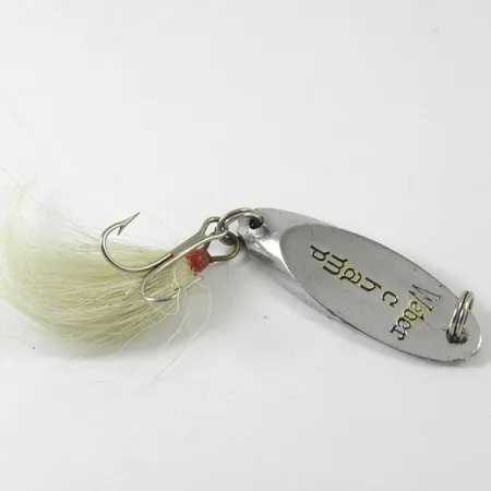 Vintage Weber MrChamp, 1/4oz Nickel fishing spoon #3430