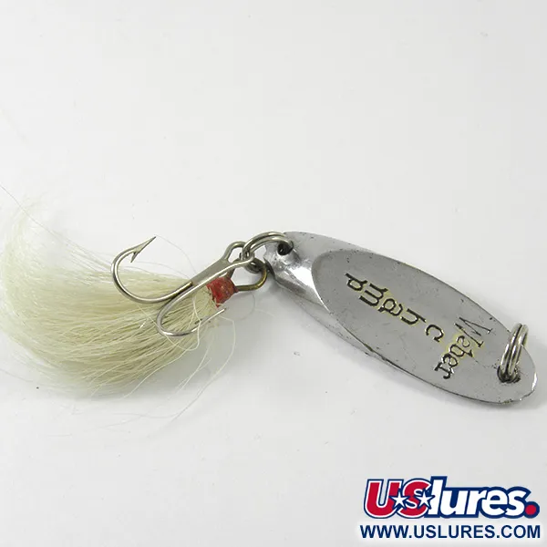 Vintage  Weber MrChamp, 1/4oz Nickel fishing spoon #3430