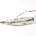 Vintage   Weedless Johnson Silver Minnow, 2/5oz Copper / Silver fishing spoon #3437