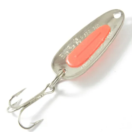Vintage Blue Fox Pixee , 3/16oz Nickel / Orange fishing spoon #3442