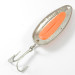 Vintage   Blue Fox Pixee , 1/2oz Nickel / Orange fishing spoon #3443