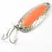 Vintage   Blue Fox Pixee , 1/2oz Nickel / Orange fishing spoon #3443