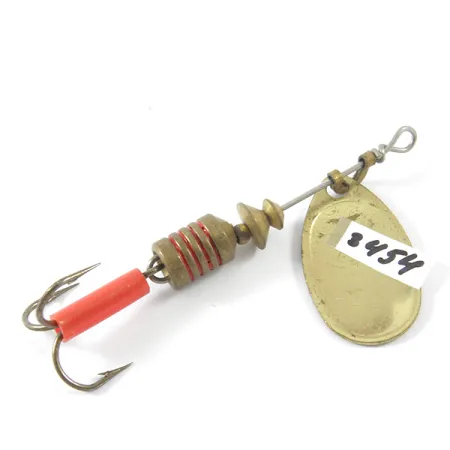 Vintage Mepps Aglia 1, 1/8oz Brass spinning lure #3454