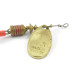 Vintage   Mepps Aglia 1, 1/8oz Brass spinning lure #3454