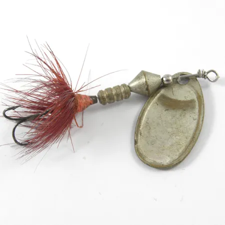 Vintage Yakima Bait Worden’s Original Rooster Tail Sonic, 3/32oz Silver spinning lure #3456