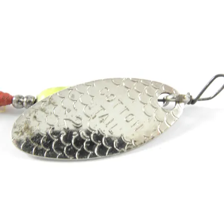 Vintage Cotton Cordell Cotton Tail, 1/8oz Nickel spinning lure #3458