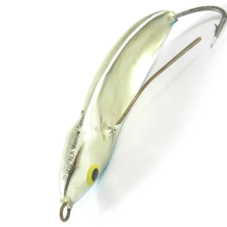 Vintage Weedless Rapala Minnow Spoon, 1/3oz Light Blue Metallic fishing spoon #3476