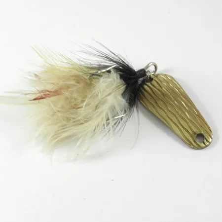 Vintage Herter's Hudson bay spoon, 1/4oz Gold fishing spoon #3493