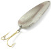 Vintage  Eppinger Dardevle, 1oz Black / White / Nickel fishing spoon #3494