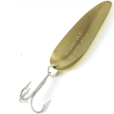 Vintage Eppinger Dardevle, 1oz Five of Diamonds fishing spoon #3497