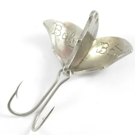 Vintage Harrison Industries Baby Bat 3505, 3/16oz Nickel fishing spoon #3505