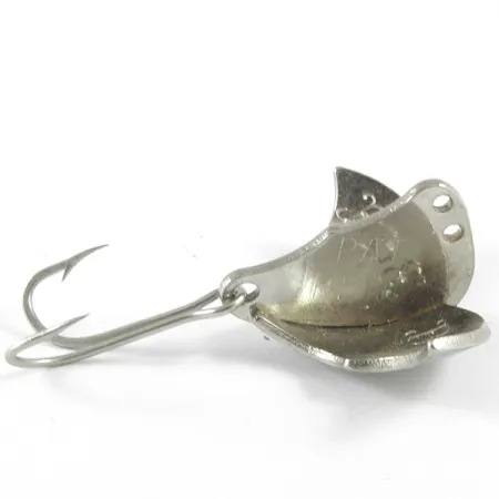 Vintage Harrison Industries Baby Bat 3505, 3/16oz Nickel fishing spoon #3505