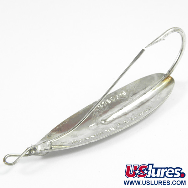 Vintage   Weedless Johnson Silver Minnow , 1/3oz Silver fishing spoon #3513