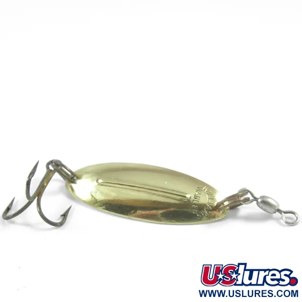 Vintage Williams Wabler W20, 3/32oz Gold fishing spoon #3521