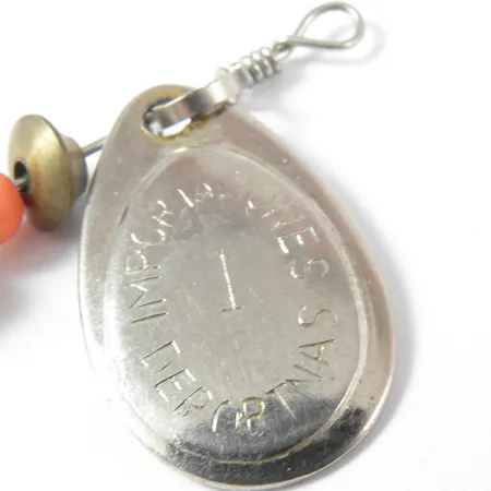 Vintage Unknown IMPORTACIONES DEPORTIVAS 1, 1/8oz Nickel spinning lure #3558