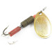 Vintage  Yakima Bait Steel Head 3 by Bud, 3/16oz Gold spinning lure #3559