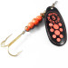 Vintage   Mepps Black Fury 5, 1/2oz Black / Fluorescent Red spinning lure #3576