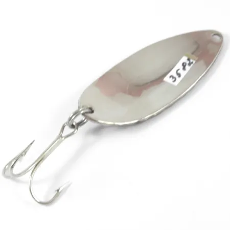 Vintage Acme Little Cleo, 2/5oz Black / Nickel / purple fishing spoon #3582