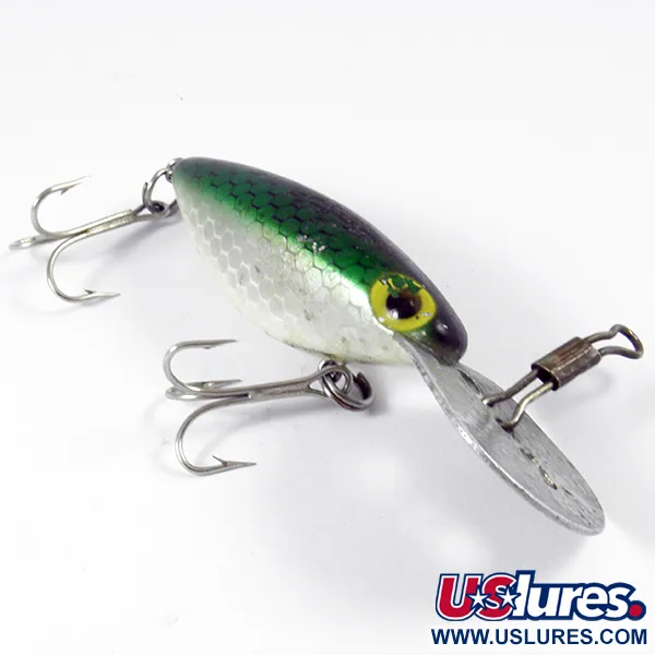 Vintage Storm Hot'N'Tot Thin Fin, 1/4oz Green fishing lure #3592