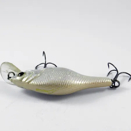 Vintage SPRO Prime Crankbait 25, 1/3oz White Pearl fishing lure #3594