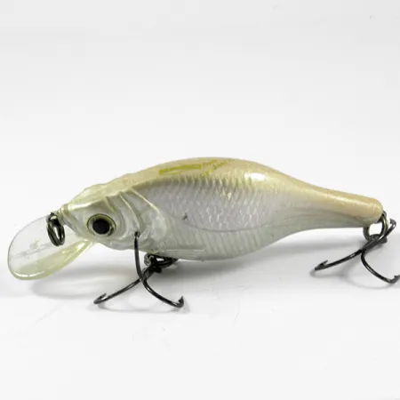 Vintage SPRO Prime Crankbait 25, 1/3oz White Pearl fishing lure #3594