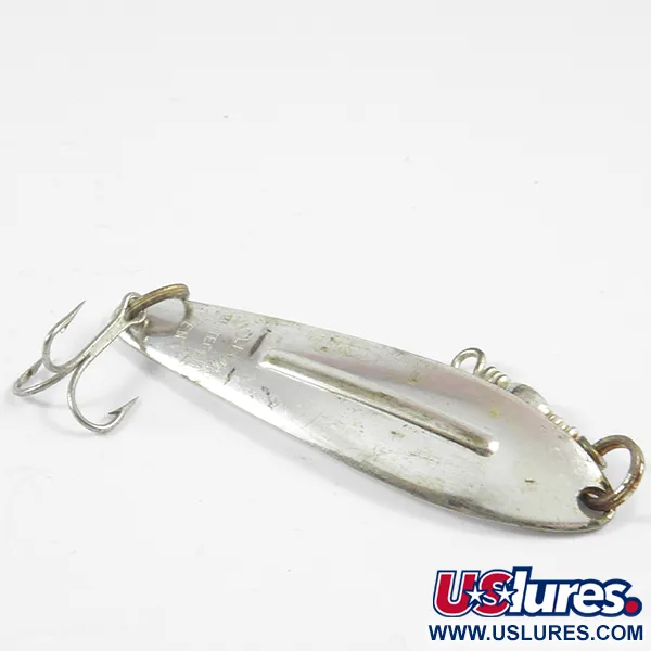 Vintage Williams Whitefish, 1/4oz Silver (Silver Plated) fishing spoon #3601