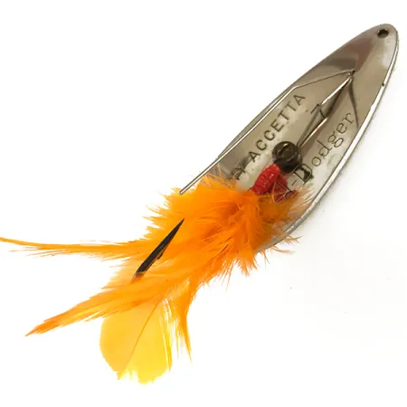 Vintage Błystka antyzaczepowa Tony Accetta Weed-Dodger, 2/3oz Nickel fishing spoon #3607