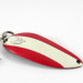 Vintage  Eppinger Dardevle Devle Dog 7700, 1/2oz Red / White / Nickel fishing spoon #3608